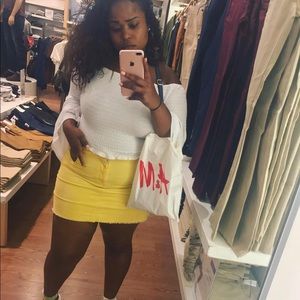 CottonOn flare sleeve off the shoulder shirt